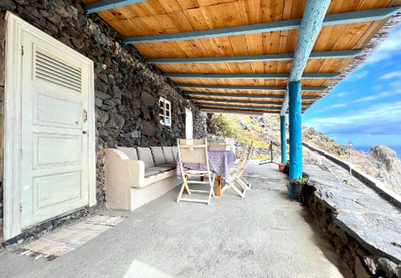 Casa en Valverde - Casa Cueva con vistas al mar y barbacoa