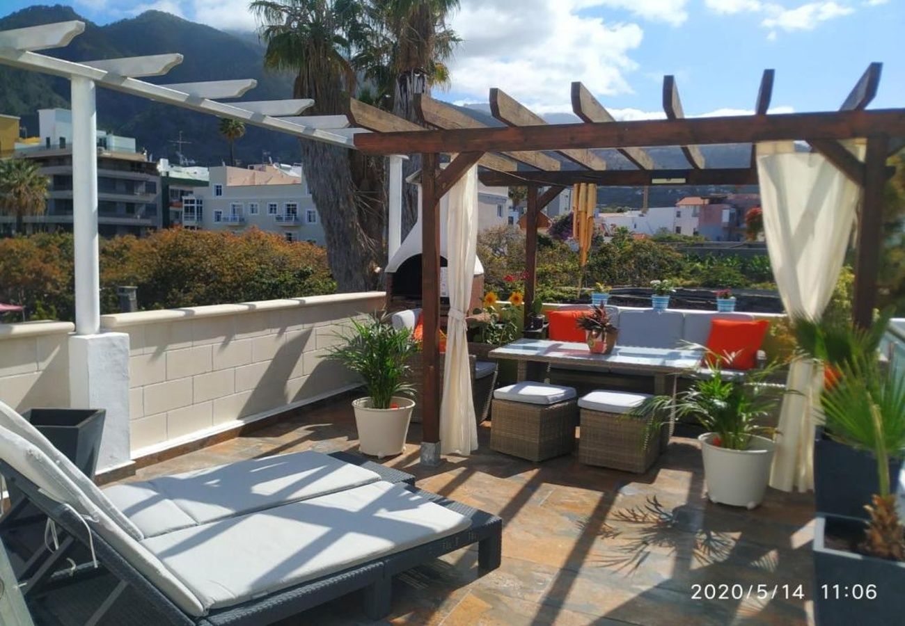 Apartamento en Los Llanos de Aridane - Estudio centrico con terraza y piscina