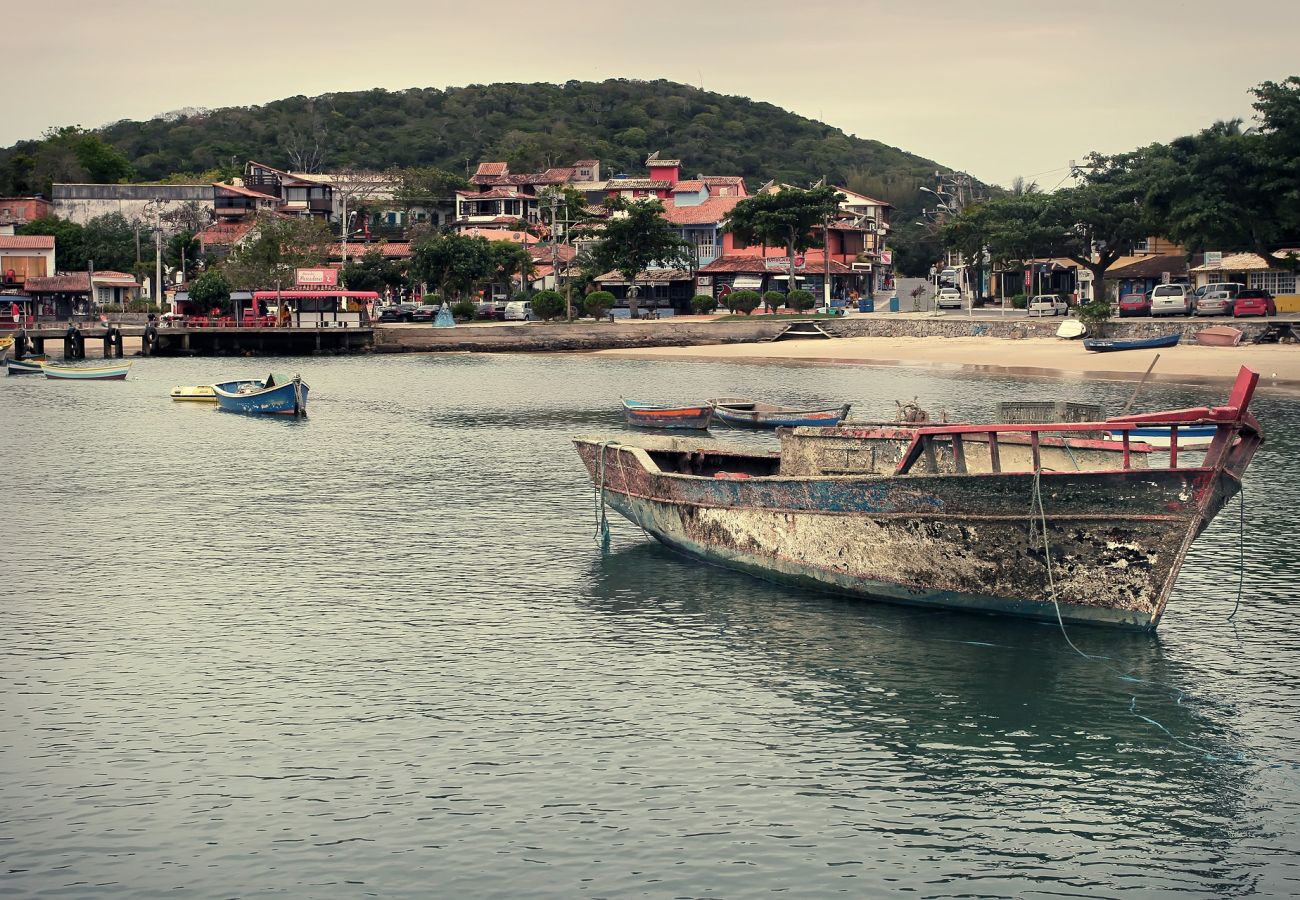 Apartamento en Armação de Buzios - Precioso Homestay a pocos mts del mar WIFI, Piscina, Buzios