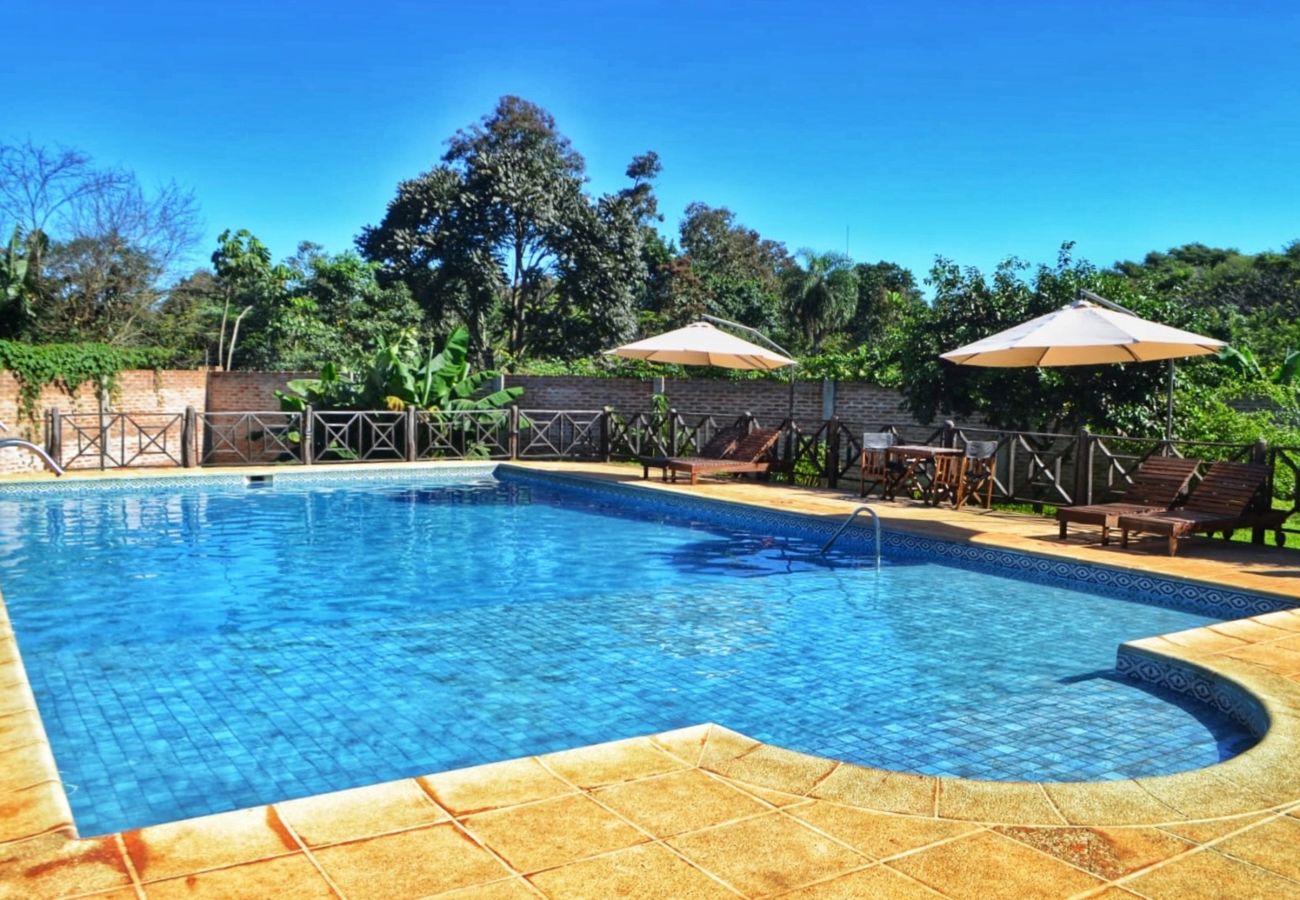 Estudio en Puerto Iguazú - Encantadoras cabañas en las cataratas del Iguazú con piscina privada