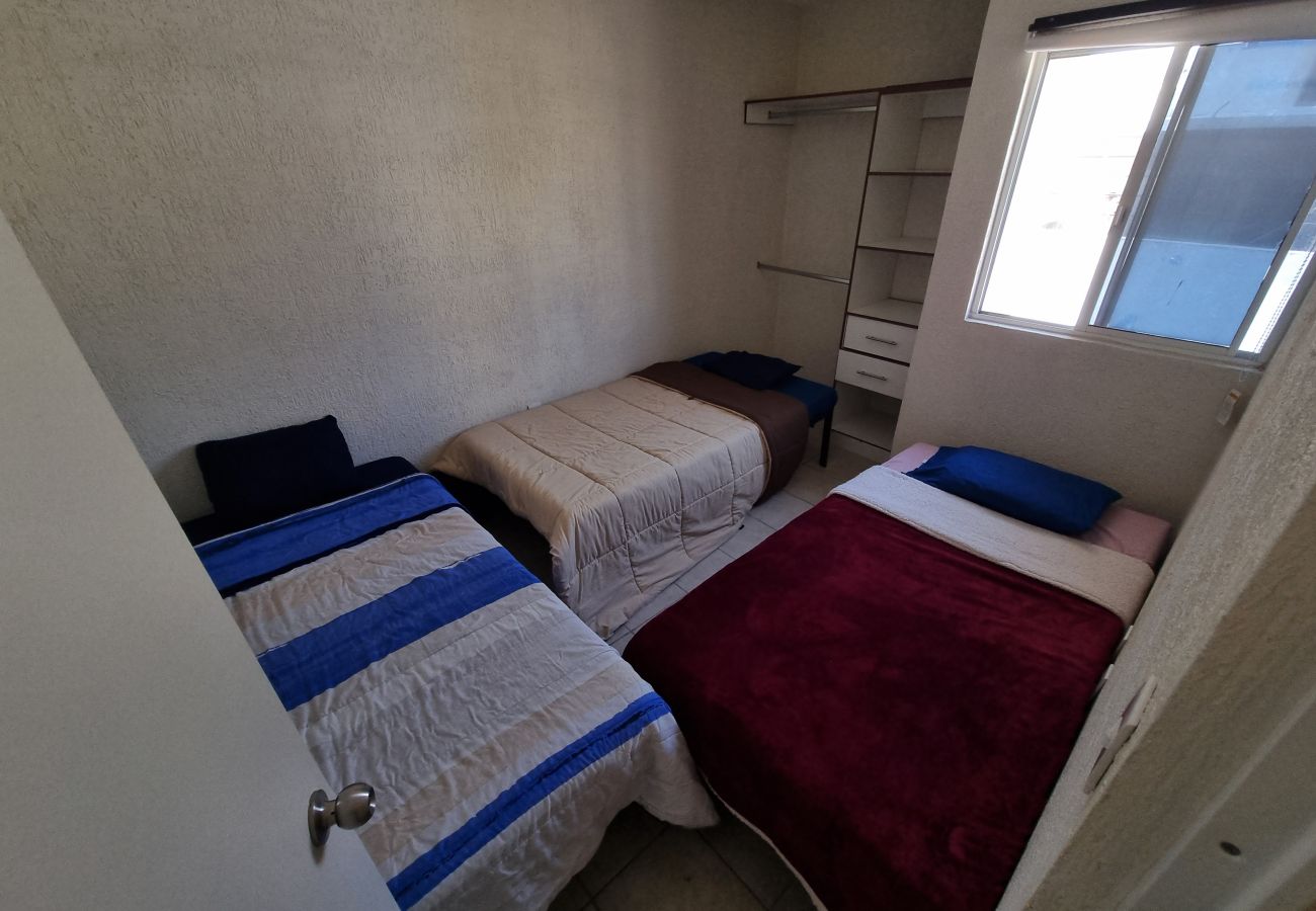 Apartamento en Santiago de Querétaro - Encantador apartamento super comodo  con terraza y piscina