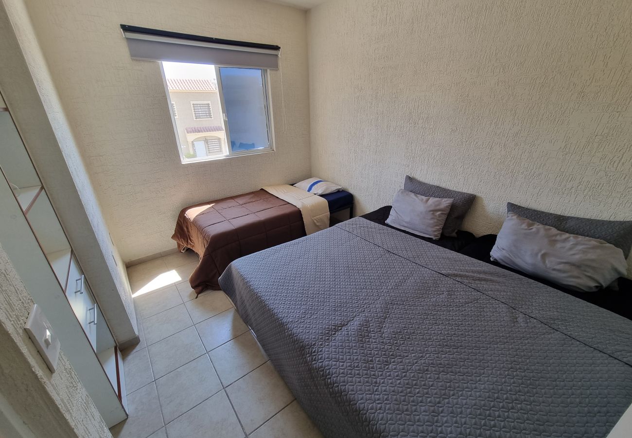 Apartamento en Santiago de Querétaro - Encantador apartamento super comodo  con terraza y piscina