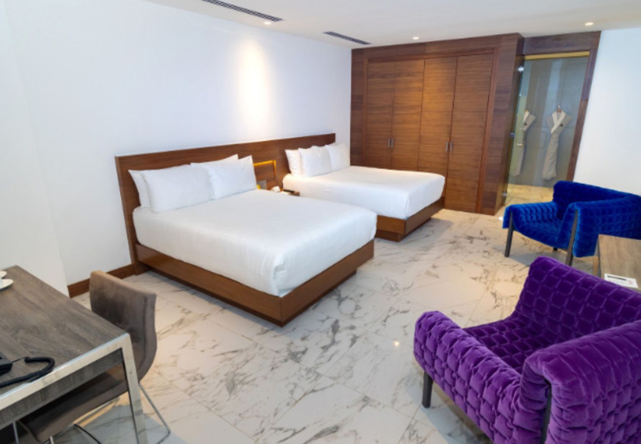 Apartahotel en Ciudad de Panamá - Habitacion para 4 huespedes en inmejorable Zona Panama