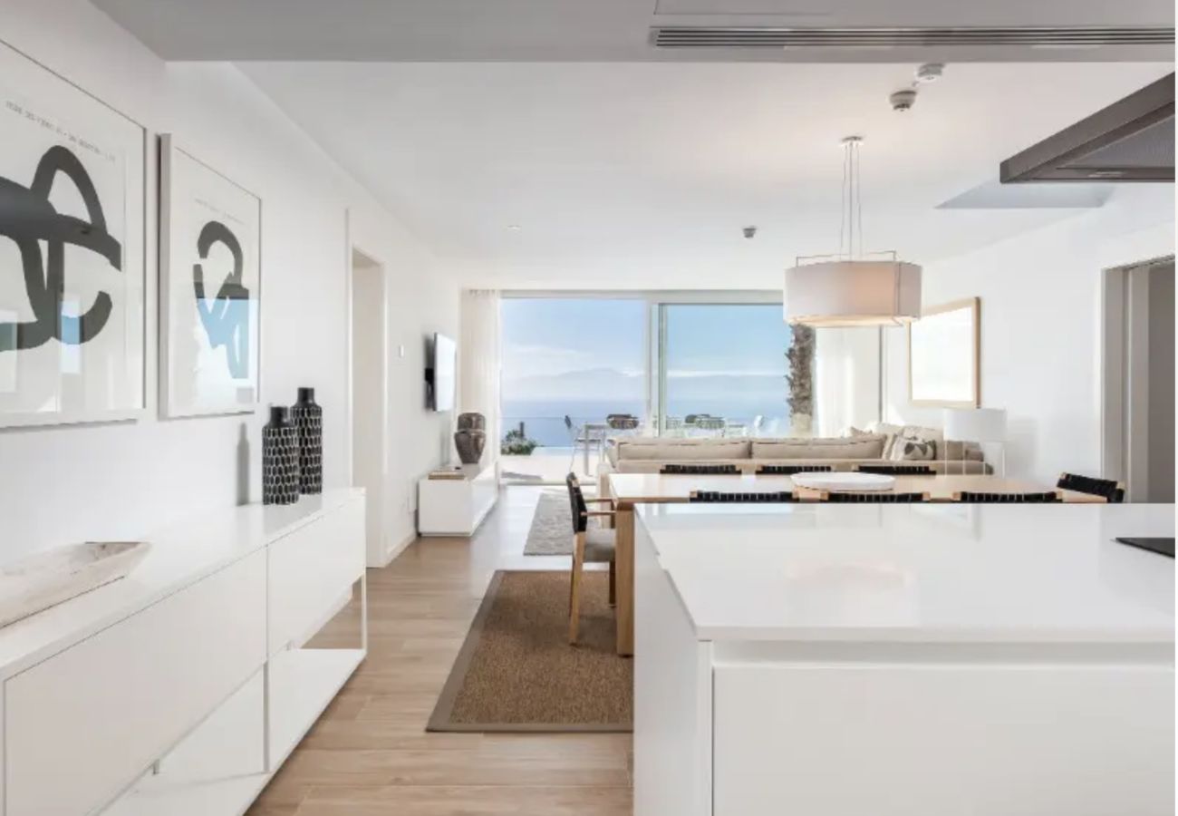 Villa en Guía de Isora - Villa de 3 dormitorios con piscina privada de lujo en Tenerife