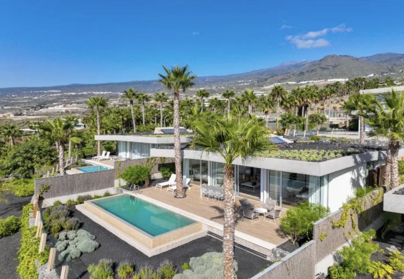 Villa en Guía de Isora - Villa de 3 dormitorios con piscina privada de lujo en Tenerife