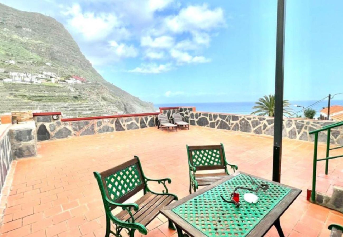 Cottage in Hermigua - Charming Sea View WIFI and BBQ terrace