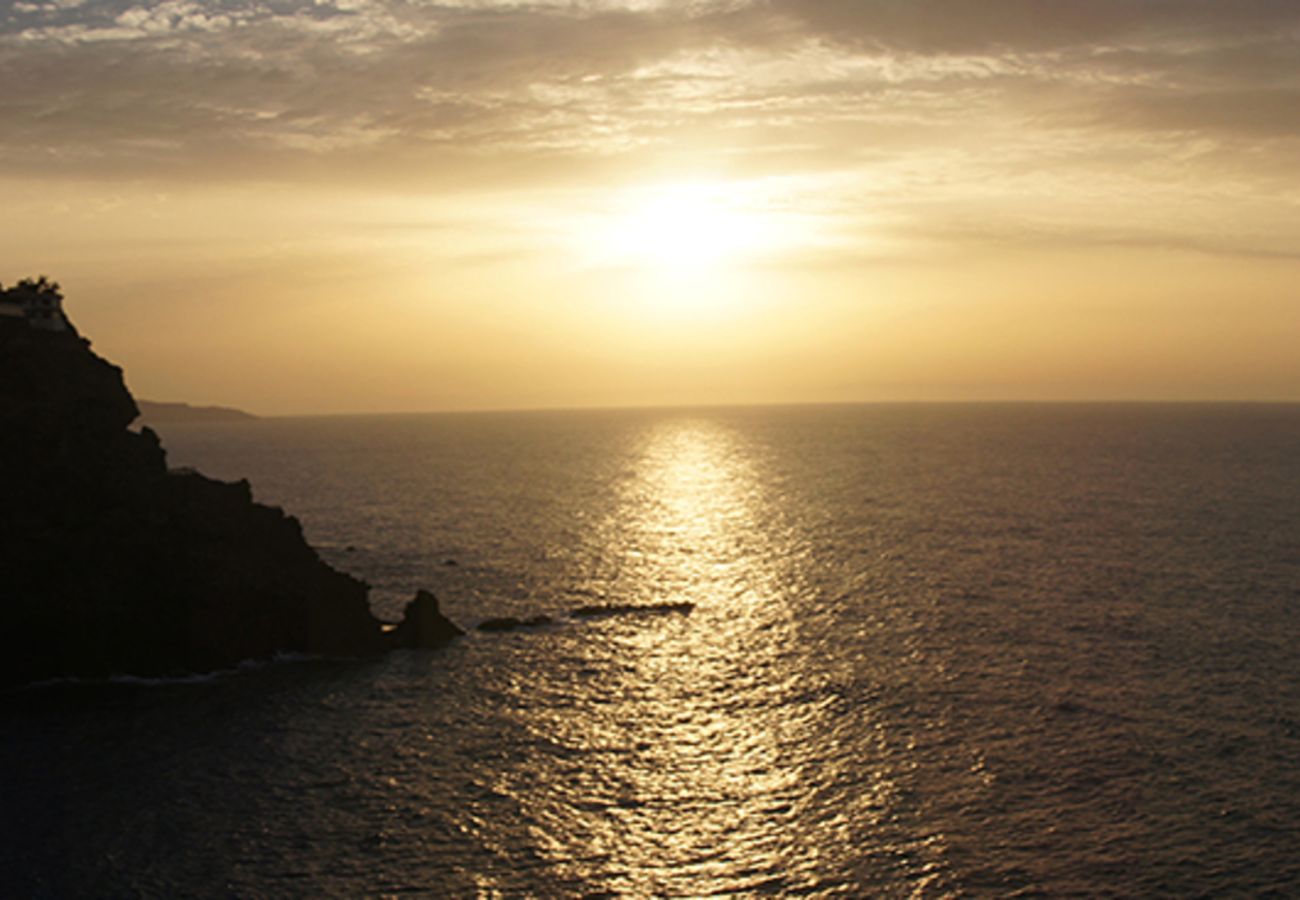 Apartment in Los Realejos - Beautiful cliff-top suite with fabulous sea views, terrace and pool