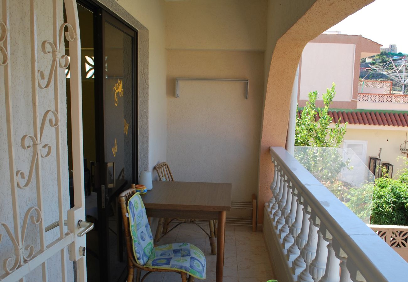 Apartment in Icod de los Vinos - Stunning sea views in this studio with terrace, pool, BBQ