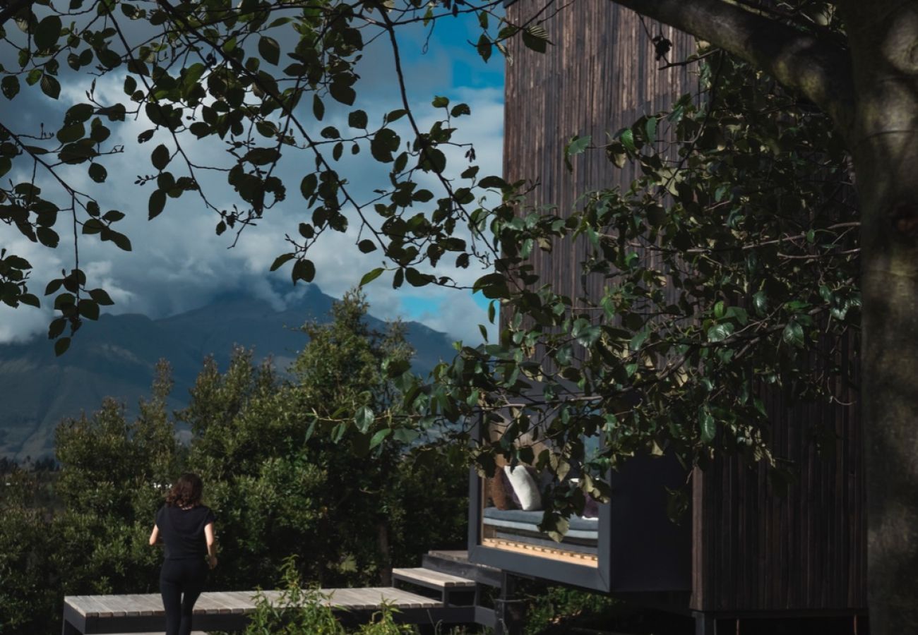 Mobile home in Ibarra - Tiny House in Ecuador surrounded by forest